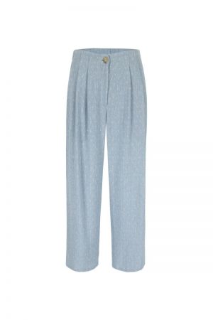Jacquard Blauw
