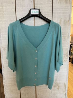 Cardigan azzuro
