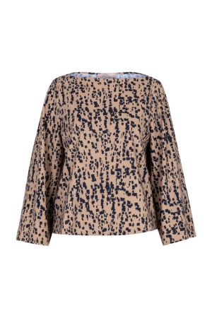  Latte/dark blue
