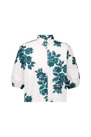  Ecru/teal