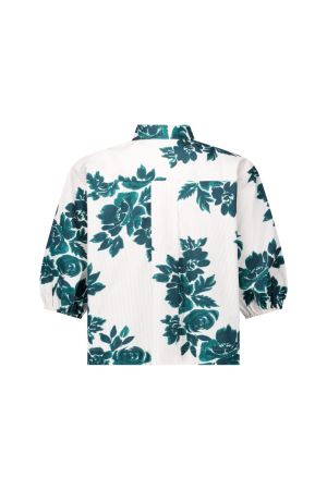  Ecru/teal